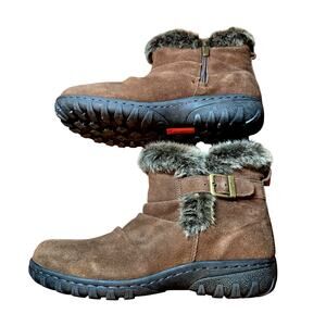 NWOT Khombu 9 Women's Insulated Faux Fur Lined Boots Shoes New Without Tags